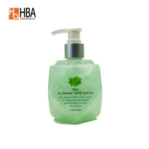 OEM/ODM travel size rich foam perfume liquid shower gel private label bubble bath