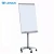 Office meeting room mobile magnetic dry erase presentation white board easel flip chart stand with wheel