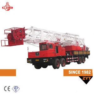 Oilfield truck mounted mobile drilling machine 1000m drilling rig