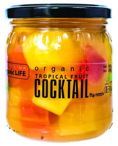 Organic Fruit Cocktail (Pineapple, Papaya, Mango, Watermelon)
