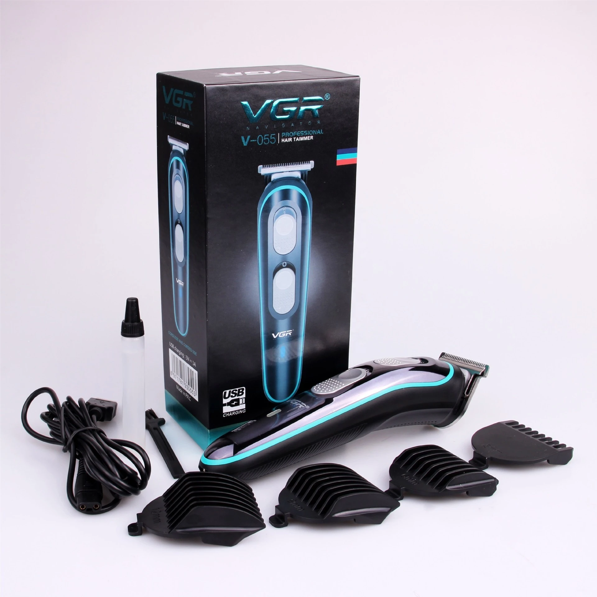 Original VGR V055 Professional Rechargeable Cordless Split End Hair Trimmer Clippers