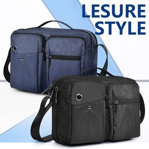 OSOCE High Quality OEM B30 Nylon Custom Shoulder Handbags Crossbody Laptop Messenger Bag For Men