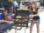 Import Outdoor 12000BTU portable black color for RV or boat with support legs easy to operate BBQ GAS grill from China