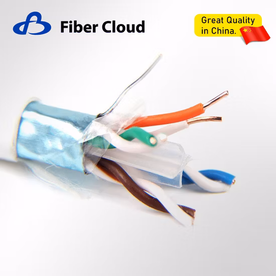 Import Outdoor Exterior Communication LAN Copper Cat7 CAT6 Cat5 STP UTP Shield Network Cable from China