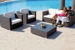 Outdoor Furniture Sofa Set Outdoor Garden Rattan Wicker Sofa Set
