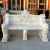 Import outdoor garden marble patio benches for sale from China