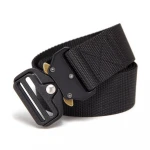 Outdoor Hunting Combat Training Quick Release Metal Buckle  Tactical Waist Sweat Belt Molle Nylon Military Belt