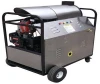 outdoor railway gas or diesel driven fuel heating type steam hot water high pressure washer