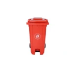 Outdoor Recycling large waste bin plastic food trash dust bin