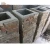 Import Outdoor slate stone square pillar for building from China