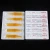 Import over 20 years experience/supplier of tattoo companies /OEM Disposable Yellow Short Tip from China