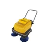 P100A Rechargeable Sweep Machine Walk Behind Industrial Floor Sweeper