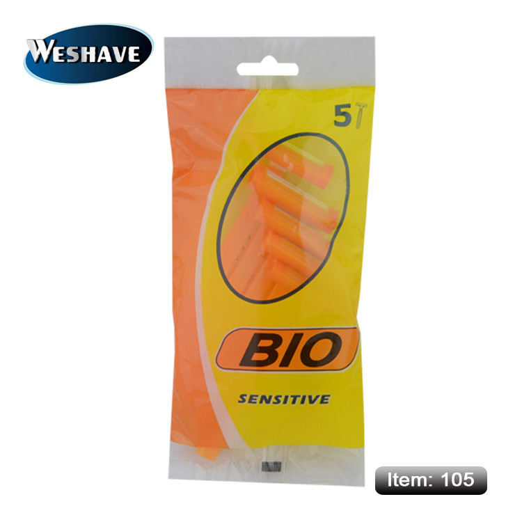 Buy Pakistan Single Blade Hygiene Disposable Comb Razor from Ningbo ...