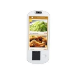payment kiosk with ATM bill printing photo booth card reader ticket vending machine with face pay