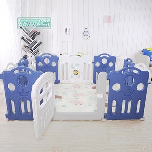 PE Baby play yard safety plastic fence plastic kids large baby playpen