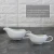 Import Personalized ceramic white porcelain wholesale gravy boat sauce boat from China