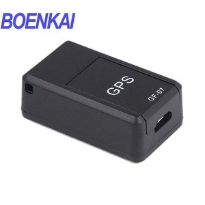 Pet  Personal Car Gps Tracker GF07 GPS GSM/GPRS Small Car Tracking Locator Device Portable Design LBS Strong Magnetic