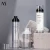 Import PET Thickened Pump Spray Bottles for Skincare Transparent Containers with Black and White Pump Head Cosmetic Plastic Bottles from China