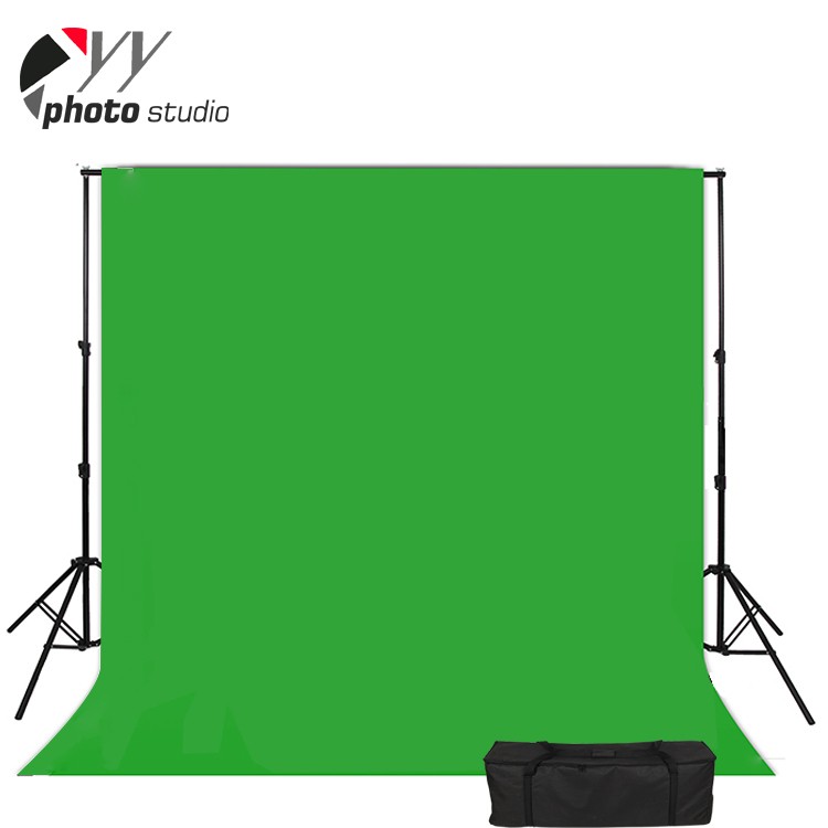 Photography Video Chromakey 10x12 Ft Green Muslin Backdrop Support Softbox Hair light Stand Kit