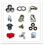 piston parts for yamaha Tohatsu Hidea outboard motor piston engine parts suit for 2 stroke 40hp horsepower