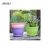 Import plastic flower pots outdoor plant balcony railing planter pots from China