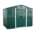 Import plastic garden sheds wood outdoor storage shed galpones from China