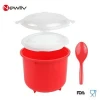 Plastic Microwave rice steamer,rice cooker,Microwave food bowl with lid