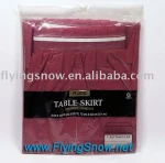 plastic table skirt 29