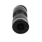 Pneumatic Air 2 Way Quick Fitting Straight Push In Connector 6mm Tube Hose
