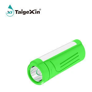 Pocket Torches Portable Mini LED Flashlights Rechargeable LED Torch Flash Light with Side Lamps