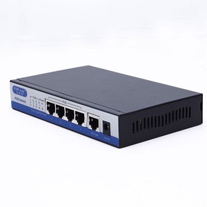 POE injector 5 Port 10/100Mbps Switch hub POE Switch Fast Ethernet For Ip Camera network switch Poe 48V