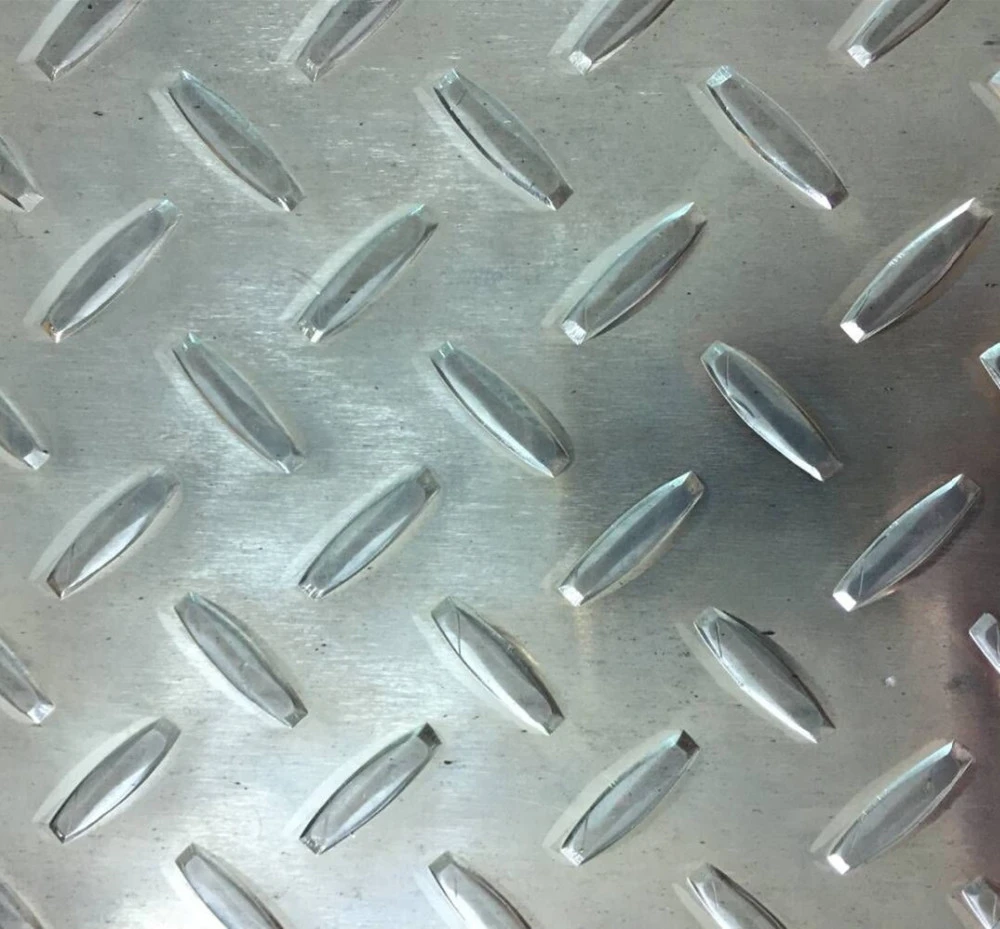 polished embossed aluminium sheet metal fabrication