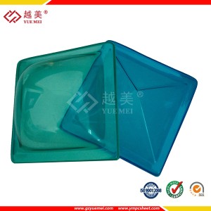Polycarbonate dome, Solid pc sheet for skylight - certified by ISO9001:2000