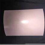 Polyethylene Terephthalate Pink Matte Pet Sheet Plastic 1mm
