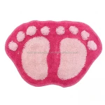 Popular Foot Shaped Wholesale Bath Mats Supplier