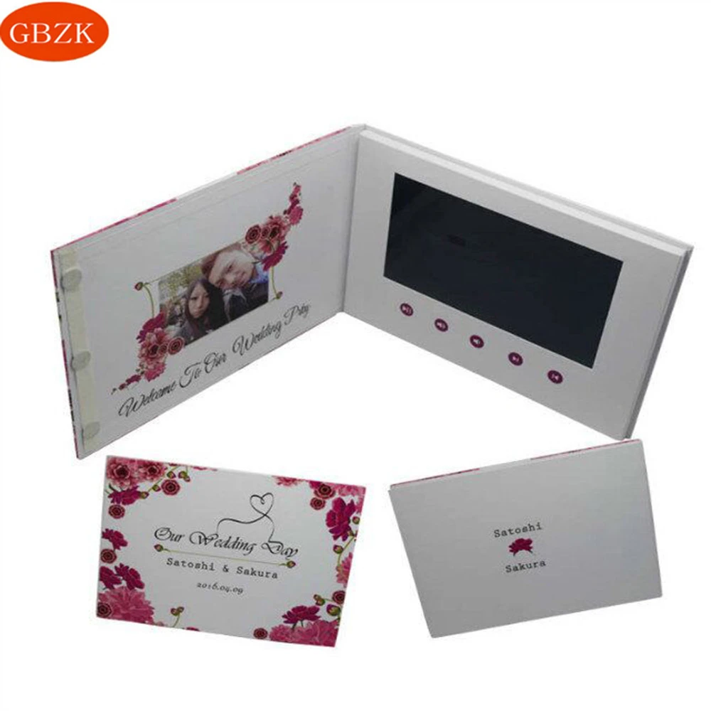 popular gift 7 inch laser cut wedding invitations ,lcd wedding invitation card