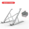 Portable Computer Laptop Mount Aluminum Laptop Riser with 7 Levels Height Adjustment Fits up to 17.3