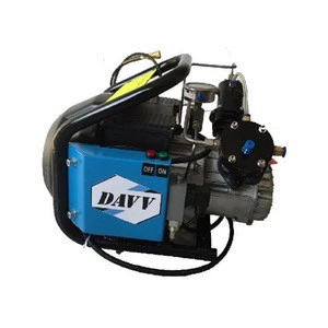 Portable high pressure air compressor for paintball game