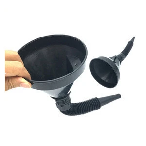Pour Oil Tool Plastic Filling Funnel with Soft Pipe