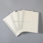 pp plastic notebook cover sheet,logo ruled lines a5 notebook spiral,square ruled spiral notebook