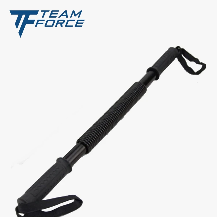 Practical Power Twister Flexible Strength Chest Shoulder Arm Rod Spring Exerciser Power Wrist Hand Gripper, Curl Spring Bar