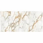 premium quality 1200x2400mm porcelain polished glazed marble look slab tile for interior and exterior use for floor and wall
