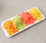 Preserved fruit colorful dried papaya diecd hot sales slice