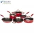 Import PRESS ALUMINUM COOKWARE SET WITH NONSTICK COATING AND INDUCTION BOTTOM from China
