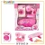 Import pretend mini iron and washing machine toy set with light electric home appliance toy for kids from China