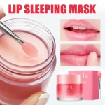 Private Label Lip Sleeping Mask 20g Lip Balm Container Fruit Flavor Moisturize Lip Mask