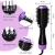 Import Professional Hair Straightener Brush And Curler 2 In 1 Negative Ion Hair Dryer One Step Hair Dryer &amp; Volumizer from China