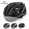 PROMEND SMART BICYCLE HELMET WITH LENS PROFESSIONAL CYCLING HELMET FOR MTB AND ROAD HEAD PROTECTION HELMET