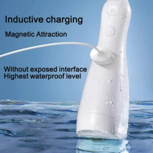 pure daily care water flosser dental flosser with high capacity water tank water flosser connectors