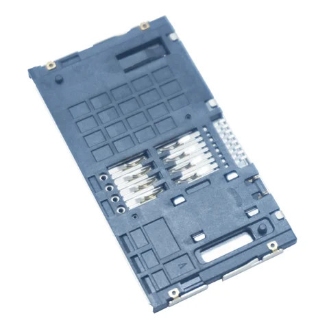 Buy Push Pull Smt Smd Type 8 Pin Ic Smart Card Connector from ShenZhen ...